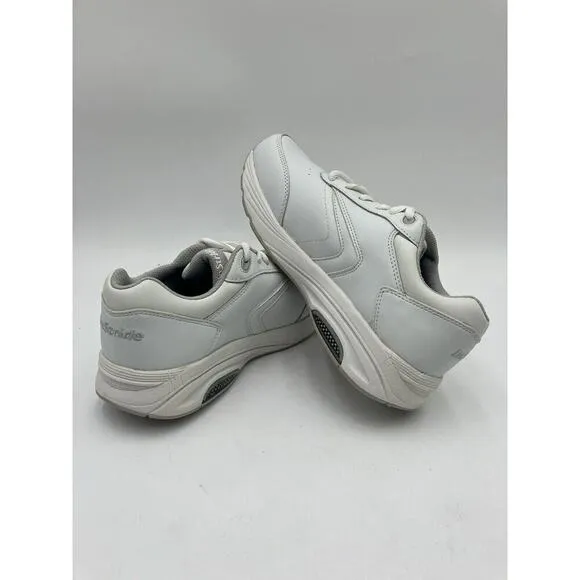 NEW InStride Newport Lace Women's Walking Shoes White US Size 9 WIDE (9002 W)