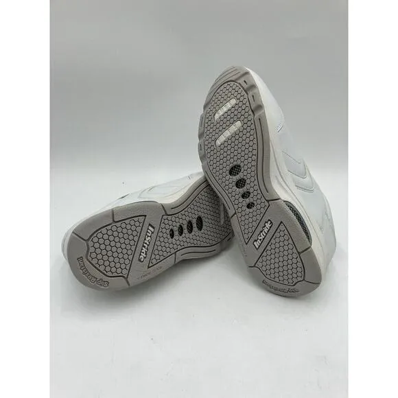 NEW InStride Newport Lace Women's Walking Shoes White US Size 9 WIDE (9002 W)