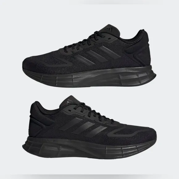 NEW Men's black/black Size 11.5 Adidas Duramo 10 Sneakers
