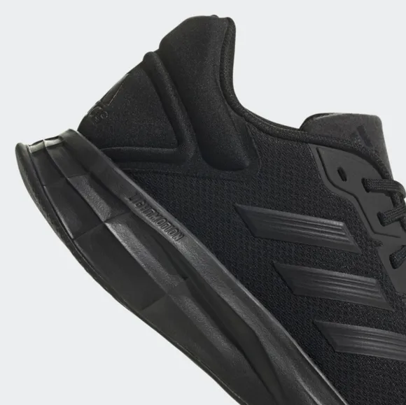NEW Men's black/black Size 11.5 Adidas Duramo 10 Sneakers