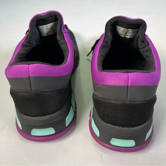 New nb Cherokee Infinity Fly Black Neon Purple Sneakers Nursing Shoe Womens 8