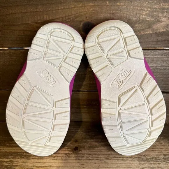 New NIB Little Kids Teva Hurricane Verge Purple Outdoor Slides Sandals Size 10 C
