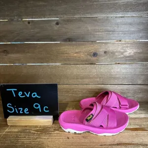 New NIB Little Kids Teva‎ Hurricane Verge Purple Outdoor Slides Sandals Size 9 C
