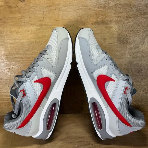 NEW Nike Air Max Command RETRO Mens Size 11.5 Shoes Sneakers Gray Red 629993-106