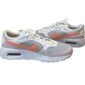 New Nike Air Max Sneakers SC (GS) Size 5Y girls, white crimson bliss, CZ5358 100