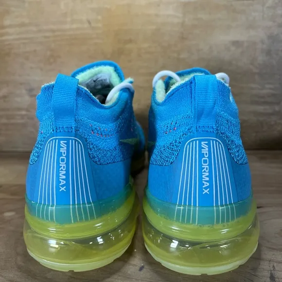 NEW NIke Air Vapormax 2023 FK Mens Sz 13 Shoes Sneakers Blue Citron Yellow