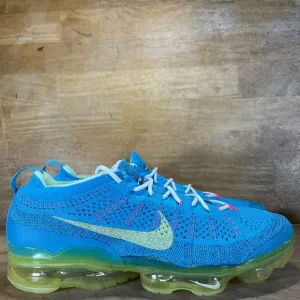 NEW NIke Air Vapormax 2023 FK Mens Sz 13 Shoes Sneakers Blue Citron Yellow