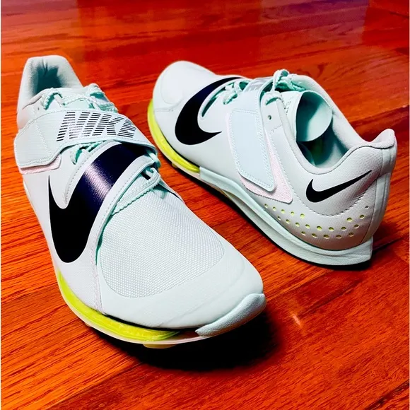 NEW Nike Air Zoom LJ Elite Men's Size 8 Mint Foam/Cave Purple-Volt DR9924-300
