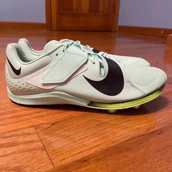 NEW Nike Air Zoom LJ Elite Men's Size 8 Mint Foam/Cave Purple-Volt DR9924-300