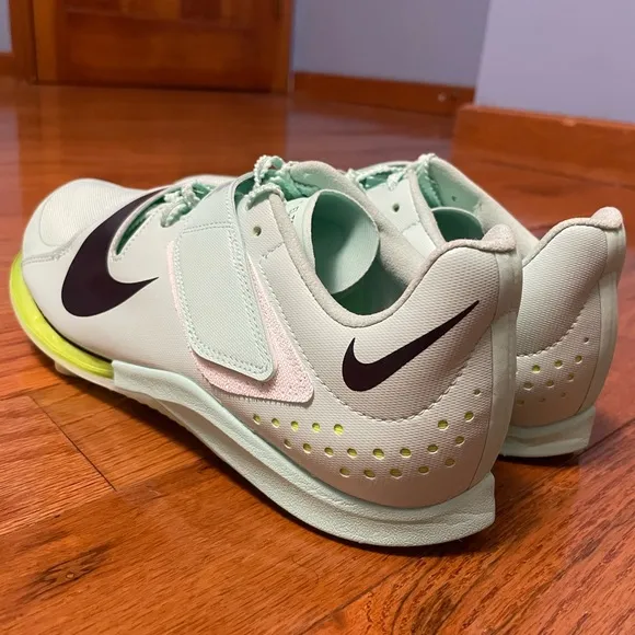 NEW Nike Air Zoom LJ Elite Men's Size 8 Mint Foam/Cave Purple-Volt DR9924-300
