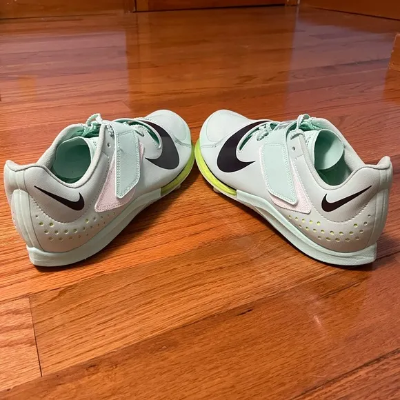 NEW Nike Air Zoom LJ Elite Men's Size 8 Mint Foam/Cave Purple-Volt DR9924-300