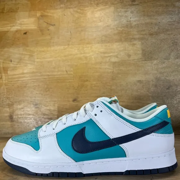 NEW Nike Dunk RETRO Low Dusty Cactus Mens Size 13 Shoes Sneakers Thunder Blue