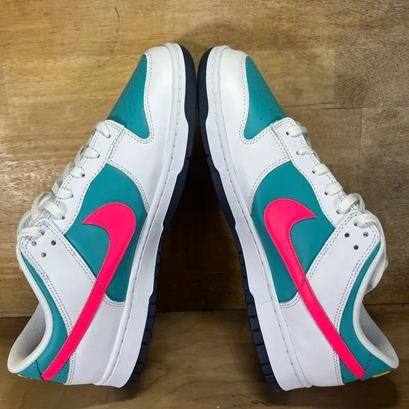 NEW Nike Dunk RETRO Low Dusty Cactus Mens Size 13 Shoes Sneakers Thunder Blue