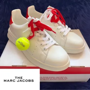 New! THE MARC JACOBS Leather Tennis Shoes Sneakes