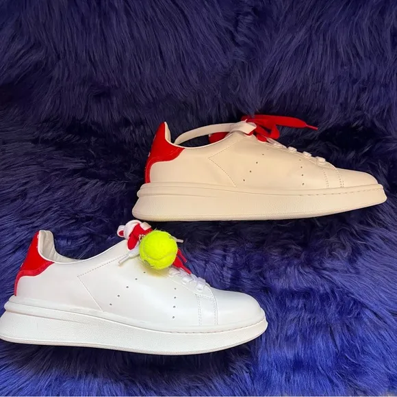 New! THE MARC JACOBS Leather Tennis Shoes Sneakes