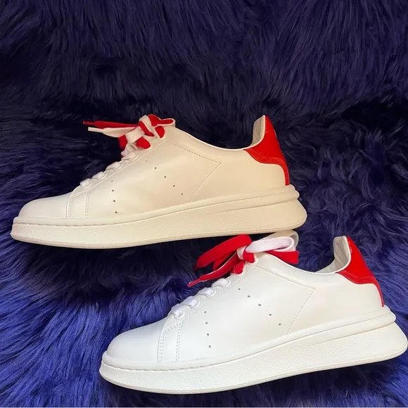 New! THE MARC JACOBS Leather Tennis Shoes Sneakes