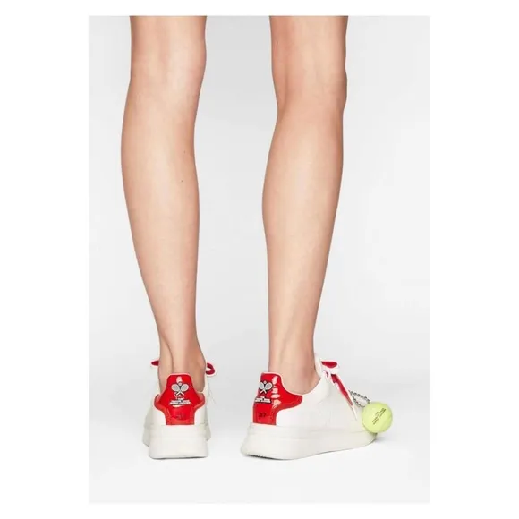 New! THE MARC JACOBS Leather Tennis Shoes Sneakes