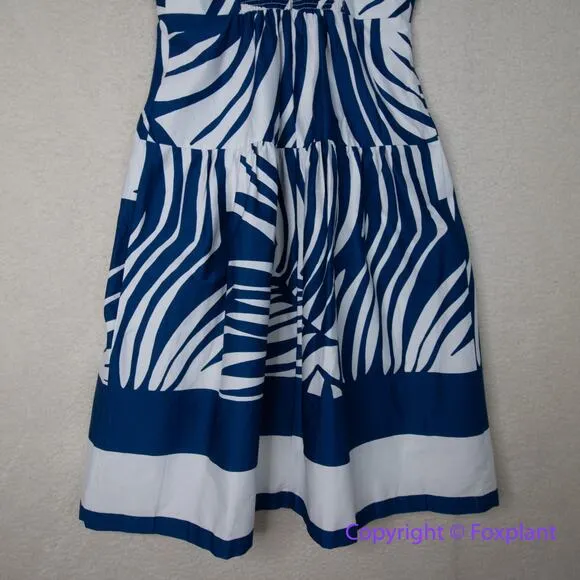 New! White House Black‎ Market Sleeveless V-Neck Sateen Midi Dress, size 4