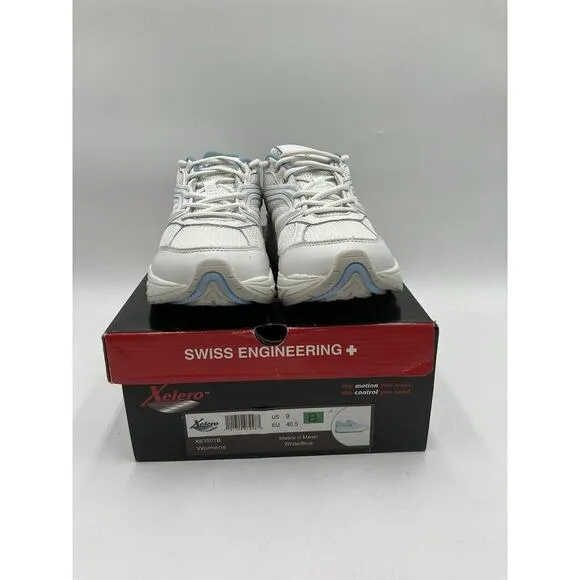 NEW Xelero Matrix II Mesh X63501B Women's Walking Shoes White US Size 9 NIB