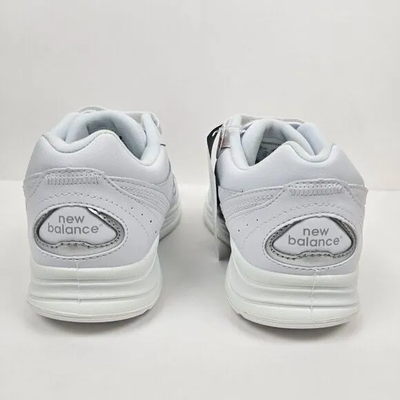 New Balance 577 Walking Tennis Shoes DSL-2 White Women Size 7 1/2 2E EE XWide