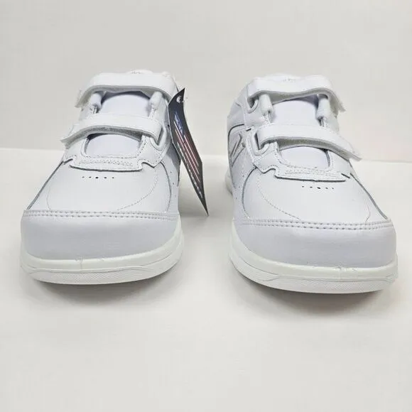 New Balance 577 Walking Tennis Shoes DSL-2 White Women Size 7 1/2 2E EE XWide