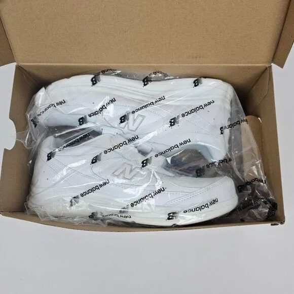 New Balance 577 Walking Tennis Shoes DSL-2 White Women Size 7 1/2 2E EE XWide
