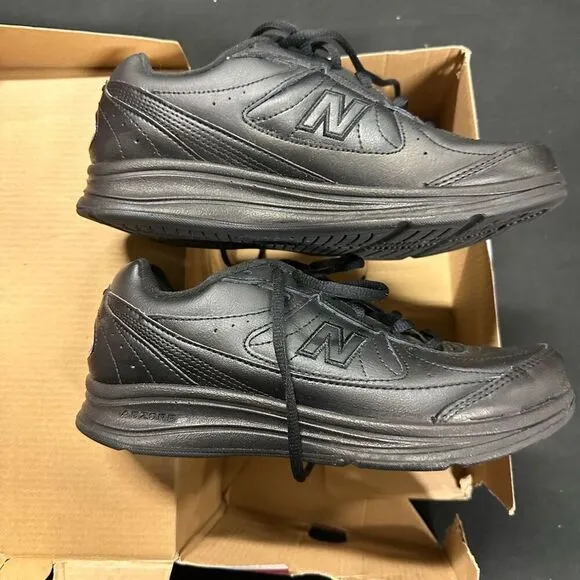 New Balance WW577BK 577v1 Black Walking Shoes Sneakers 6.5 Wide