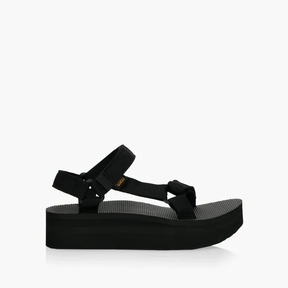 [NEW/BNIB] Teva Black Flatform Platform Universal Sandals - US 10 / EU 41 / UK 8