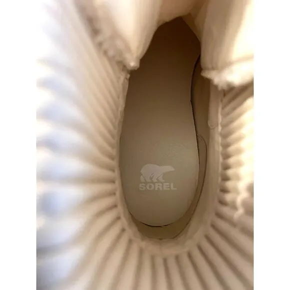 NEW Sorel Brex Cozy Lace Sheepskin Women’s Size 11 Waterproof Boots