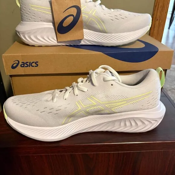 NIB ASICS gel-excite 10 women’s white cool matcha shoes sneakers walking running