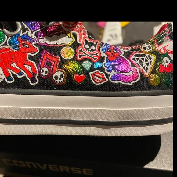 NIB Converse my little pony all star Chuck Taylor sneakers shoes lo top converse