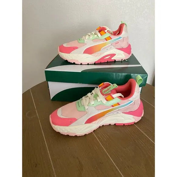 NIB PUMA RS-TRCK summer ombre casual shoes girls 6.5