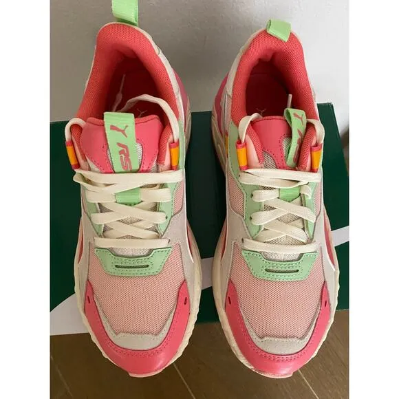 NIB PUMA RS-TRCK summer ombre casual shoes girls 6.5