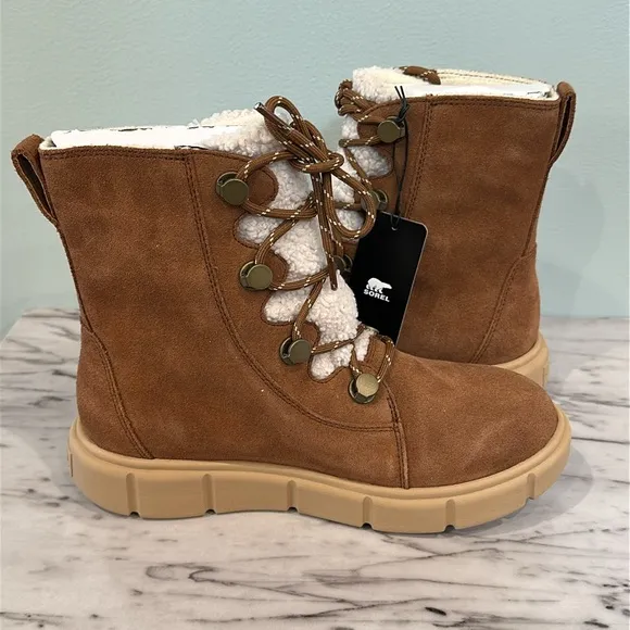 NIB SOREL Women's Waterproof Suede Boots