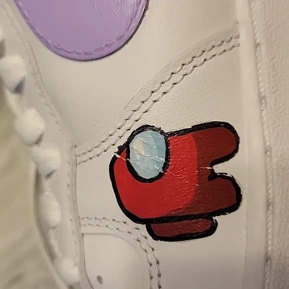 Nike Air Force 1 Hand-Painted Among Us