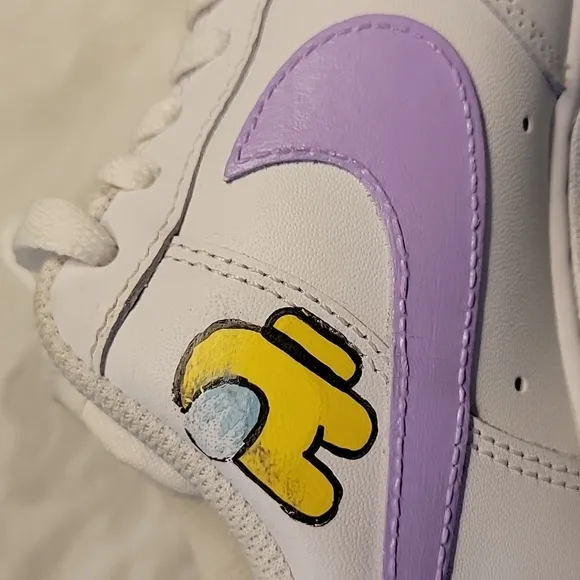 Nike Air Force 1 Hand-Painted Among Us