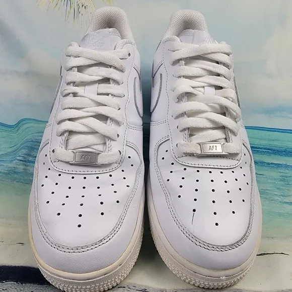 Nike Air Force 1 Low Triple White Mens 8