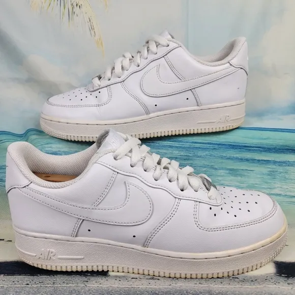 Nike Air Force 1 Low Triple White Mens 8