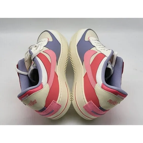 Nike Air Force 1 Shadow Sail Sea Coral Shoes DV7449-101 Size 11.5