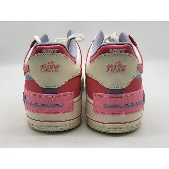 Nike Air Force 1 Shadow Sail Sea Coral Shoes DV7449-101 Size 11.5