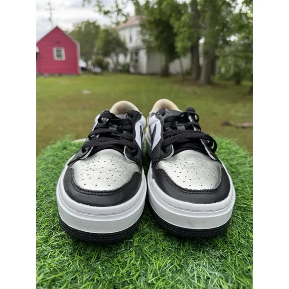 Nike Air Jordan 1 Elevate Low SE Metallic Silver Toe DQ 8561-001 Size 6