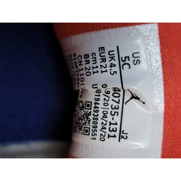 Nike Air Jordan 1 Mid Shoes Size 5c