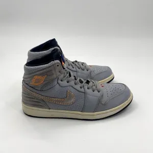 Nike Air Jordan 1 Wolf Grey‎ Retro 93 Shoes Mens 12 580514-045 Sneakers