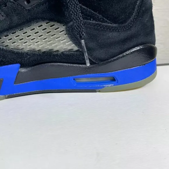 Nike Air Jordan 5 Retro GS 440888-004 Black Racer Blue Sneaker Youth Size 6Y US