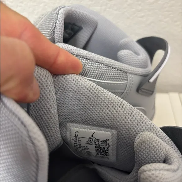 Nike Air Jordan 6 Rings Wolf Grey White Cool Grey 322992-009