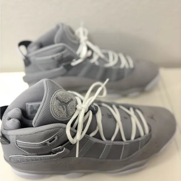 Nike Air Jordan 6 Rings Wolf Grey White Cool Grey 322992-009