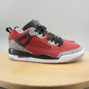 Nike Air Jordan Spizike Low 'Toro' Mens Size 10 Shoes Red Black Sneakers NEW