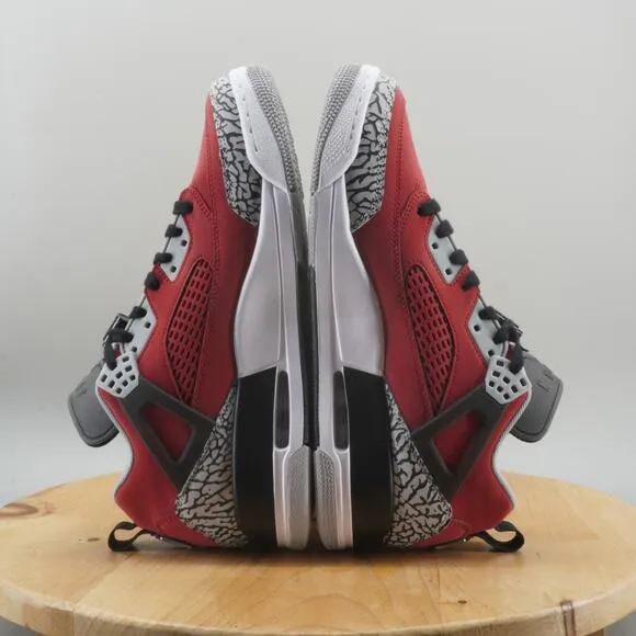 Nike Air Jordan Spizike Low 'Toro' Mens Size 10 Shoes Red Black Sneakers NEW