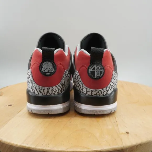 Nike Air Jordan Spizike Low 'Toro' Mens Size 10 Shoes Red Black Sneakers NEW