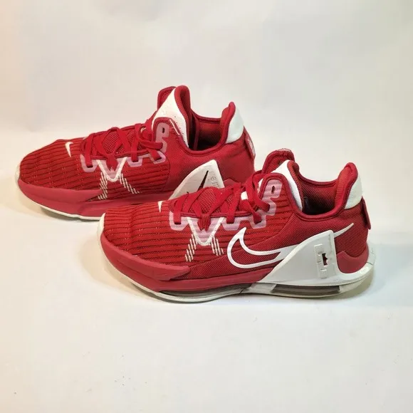 Nike Air LeBron Witness 6 TB University Red Sneakers Men's Size 9